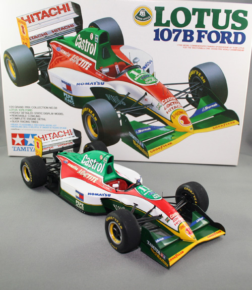 Tamiya 1:20 Lotus 107B FORD 1993 #11 A.Zanardi#12 J.Herbert Plastic Model Kit 