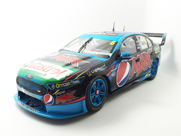 Pepsi Max Crew - #6 - Chaz Mostert - Race winner, Winton. At the request of the team, Apex have made a slight change to the Pepsi cars as they are now based on the Winton round in which both Chaz and Frosty tasted victory on a weekend where PRA dominated the opposition
