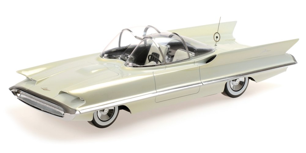 1955 Lincoln Futura by Minichamps in the original pearlescent white colour
