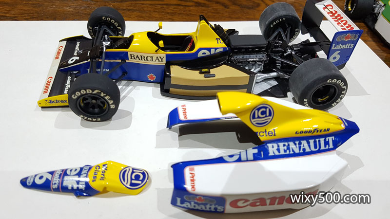 Tamiya 20025 - 1990 Williams FW13B (built as Ricardo Patrese)