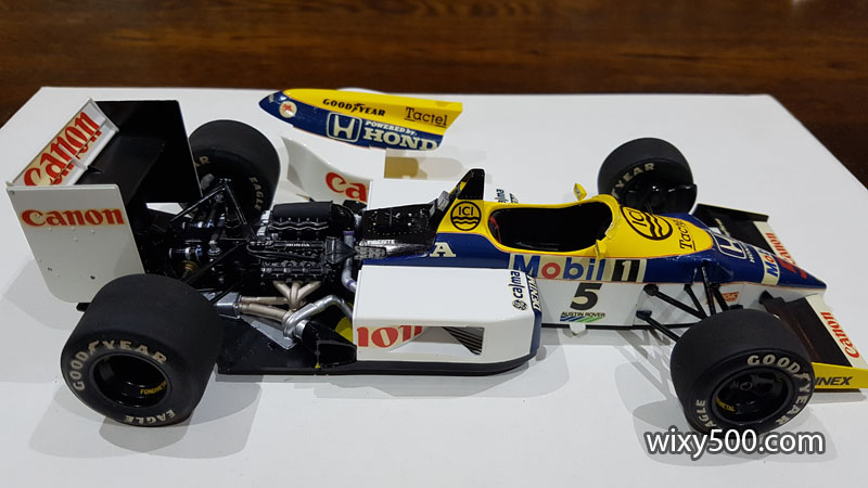 Tamiay 20019 - 1986 Williams FW11 (built as Nigel Mansell)