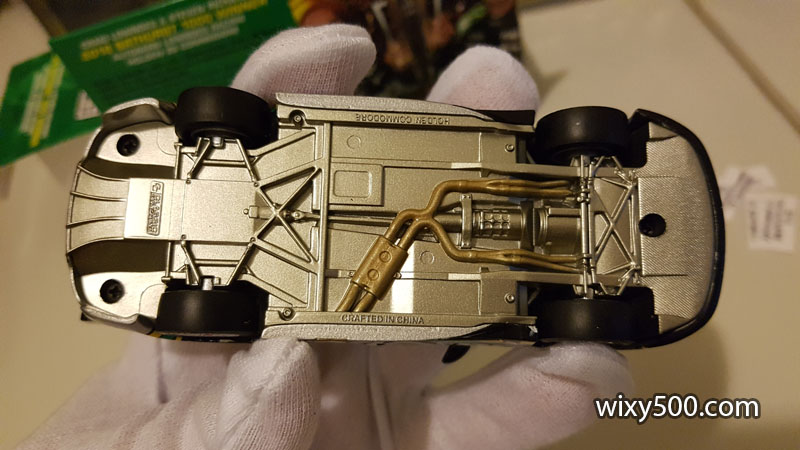 Classics' underbody detail is far better than the ACE Falcon (but not as comprehensive as Biante). Some detail painting could improve this markedly, but i'm happy to display my models shiny side up, so it doesn't really matter.