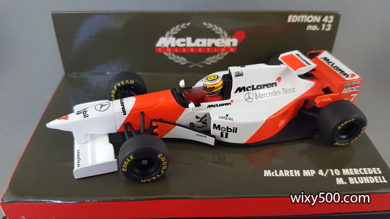 1:43 F1 Car Collection INLAY DISPLAY Showcase RENE ARNOUX PACK 
